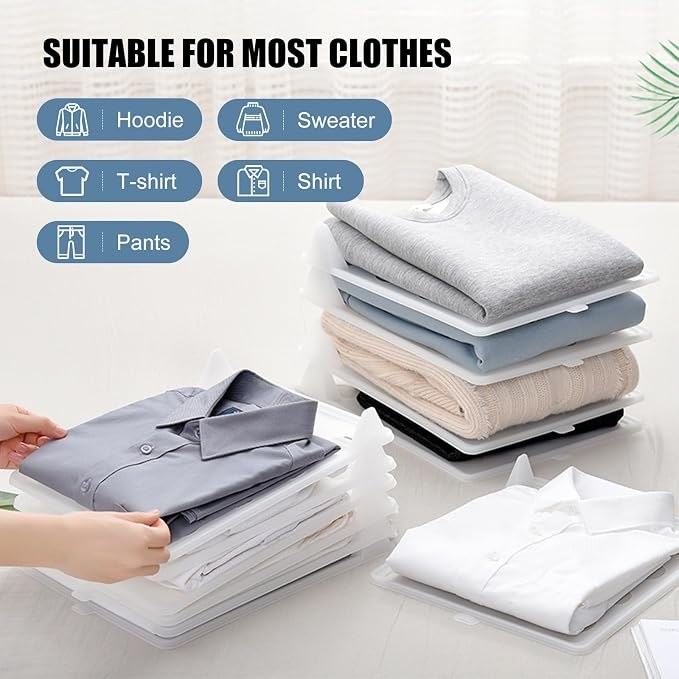 10x Organizadores De Camisas Premium